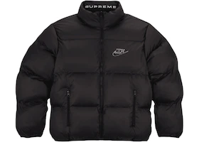 Supreme Nike Reversible Puffy Jacket Black - SS21