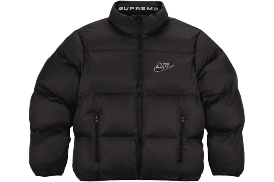 supreme nike Reversible Puffy Jacket 黒 S