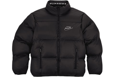 Supreme Nike Reversible Puffy Jacket Black Men's SS21 US