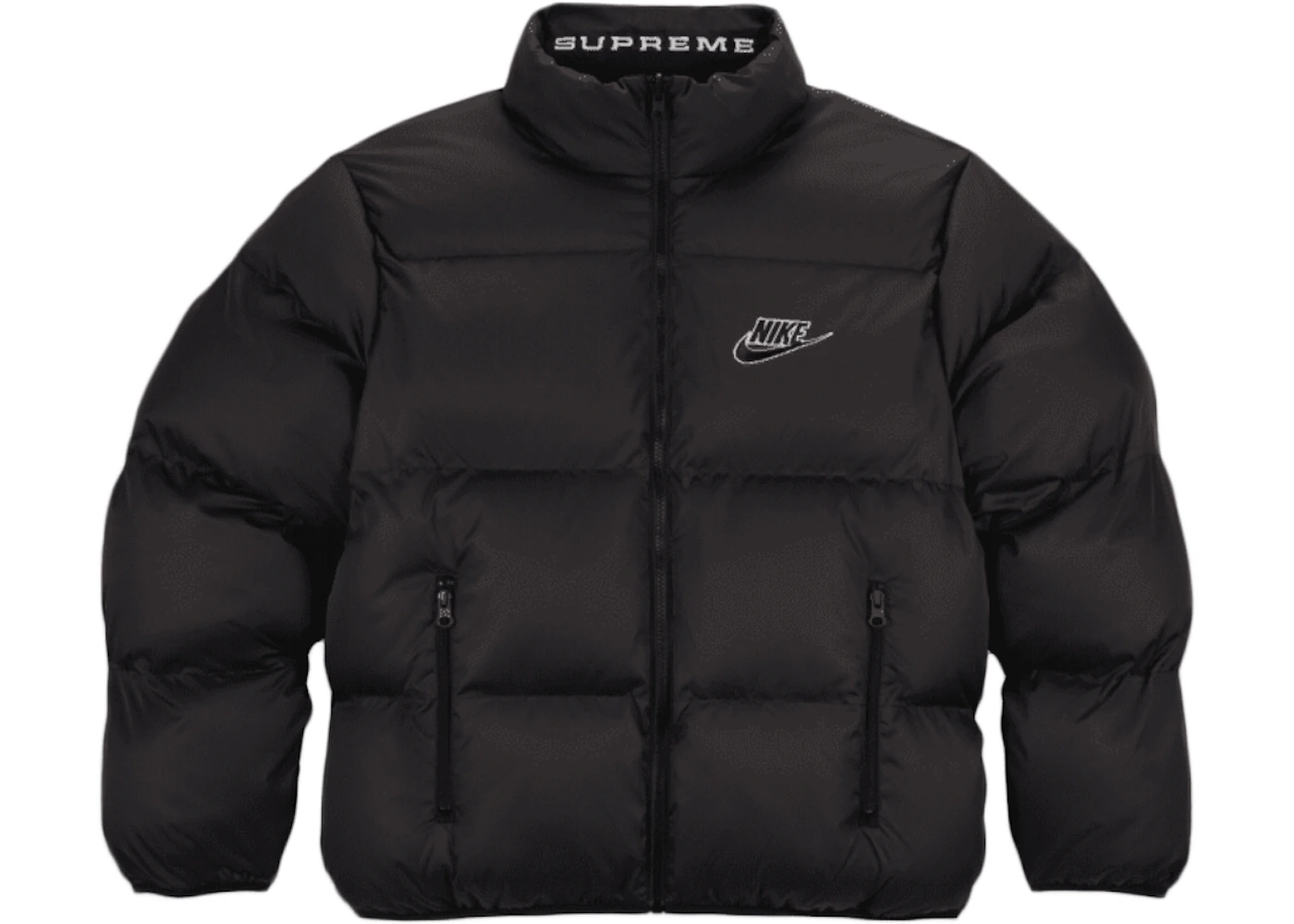 Supreme Nike Reversible Puffy Jacket Black Men's - SS21 - US