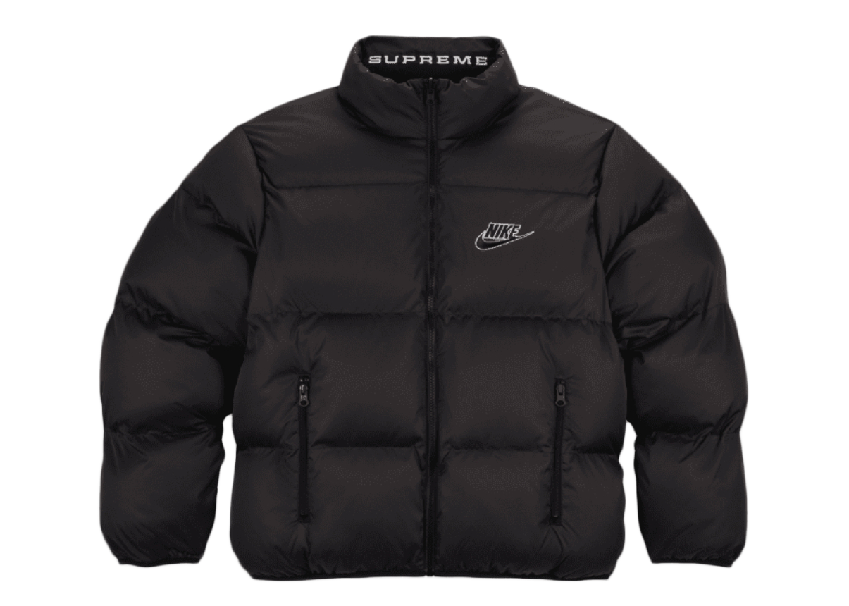 Supreme Nike Reversible Puffy Jacket Black - SS21 - US