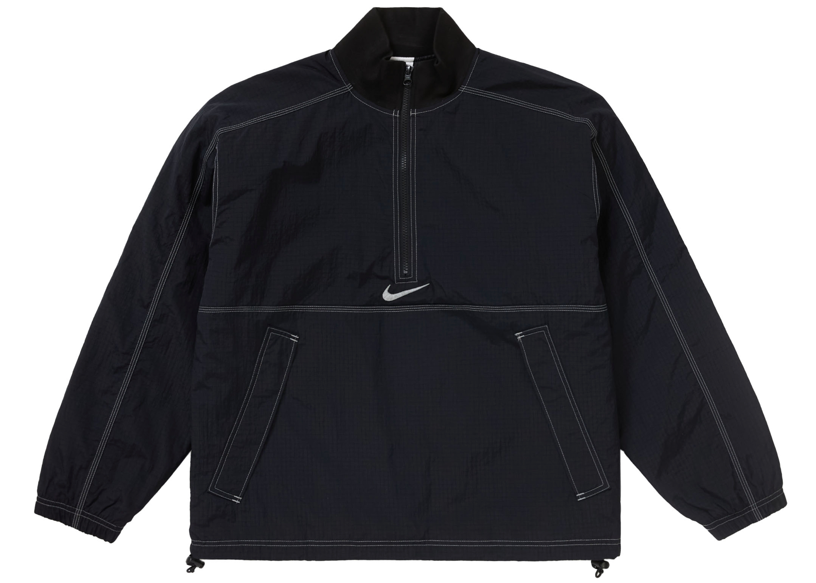 Supreme Nike Ripstop Pullover Black