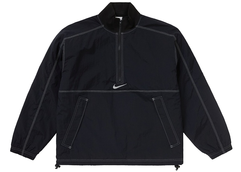 Supreme Nike Ripstop Pullover Black Men's - SS24 - US