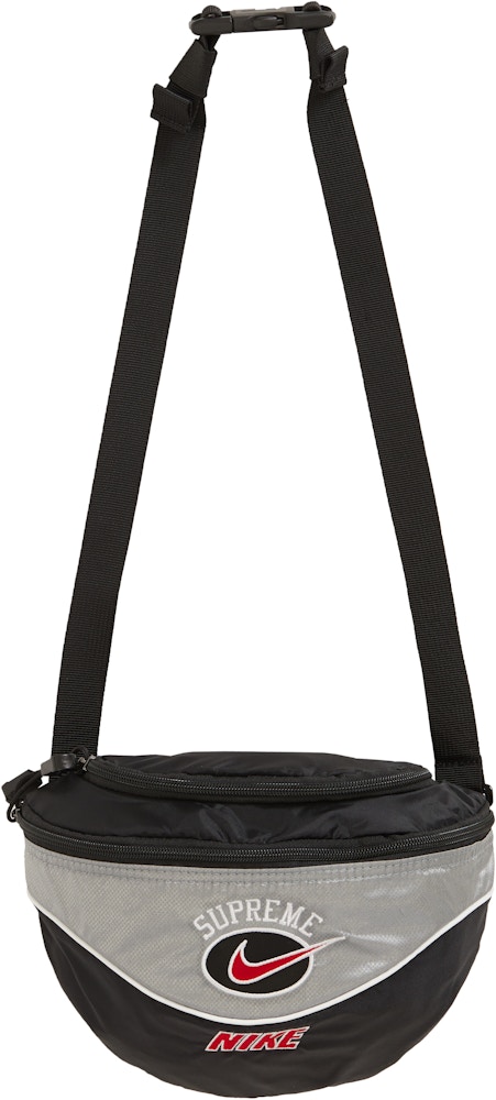 Supreme Nike Shoulder Bag Silver - SS19