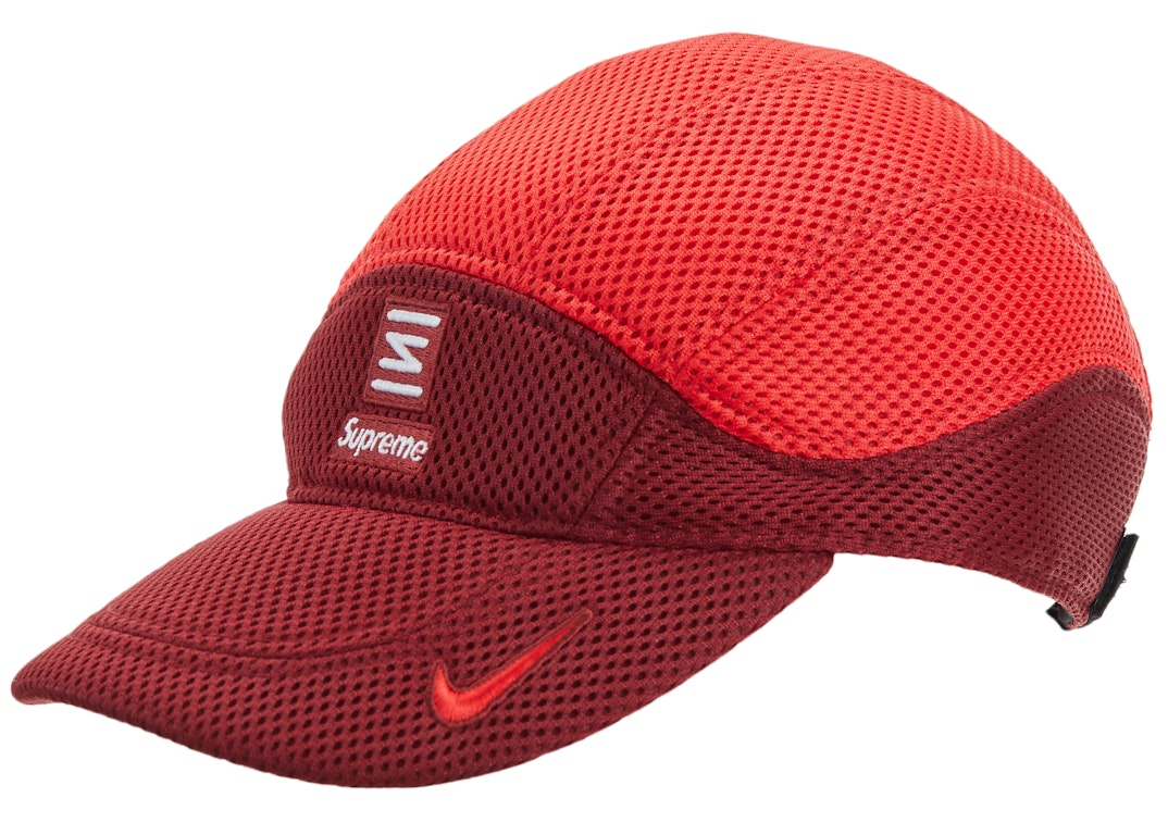 Pre-owned Supreme Nike Shox Running Hat Red