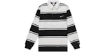 Maillot de rugby Supreme Nike rayures noir