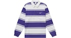 Supreme Nike Stripe Rugby Purple