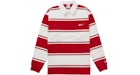 Supreme Nike Stripe Rugby Red