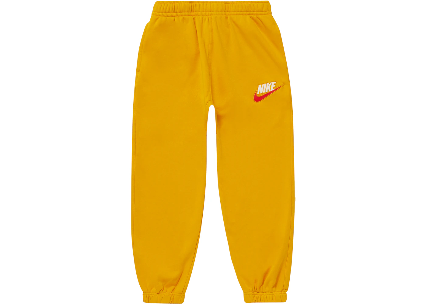 Supreme Nike Pantaloni della tuta senape Uomo FW18 IT