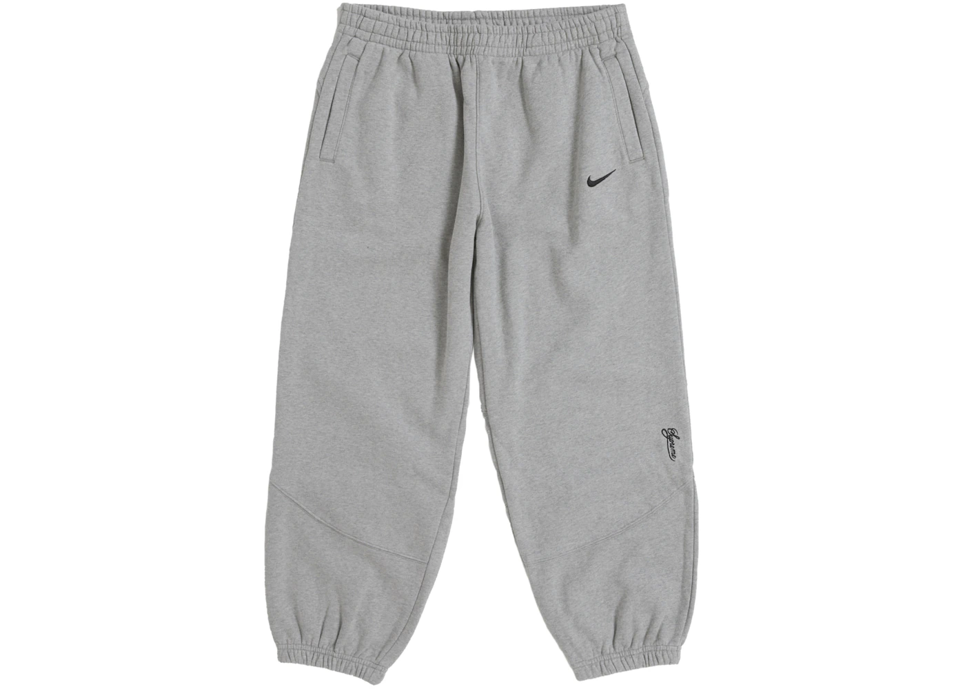 Supreme Nike Pantalone della tuta (SS25) Grigio mélange Uomo