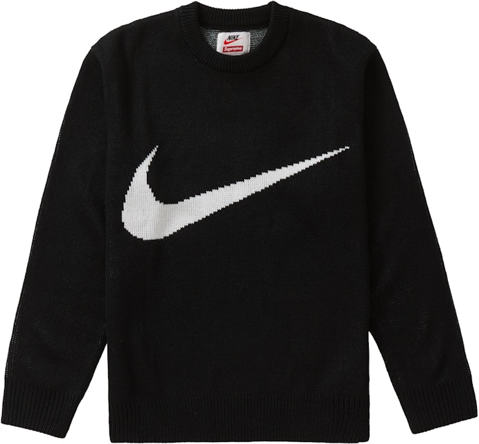 Supreme Nike Sweater Black - SS19 Hombre - US