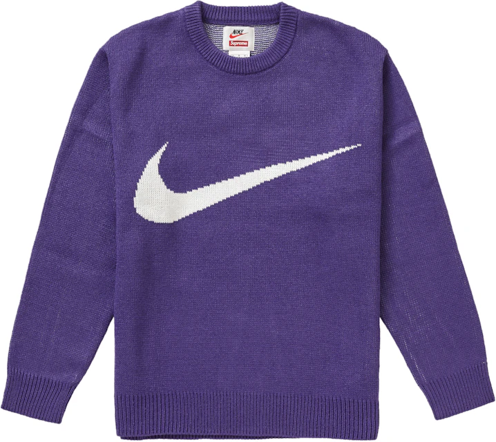 Nike Swoosh Sweater Purple - SS19 ES