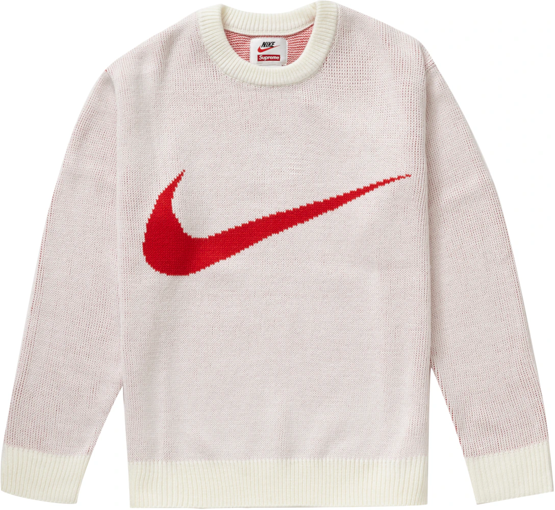 Nike Swoosh Sweater White SS19 Men's - US