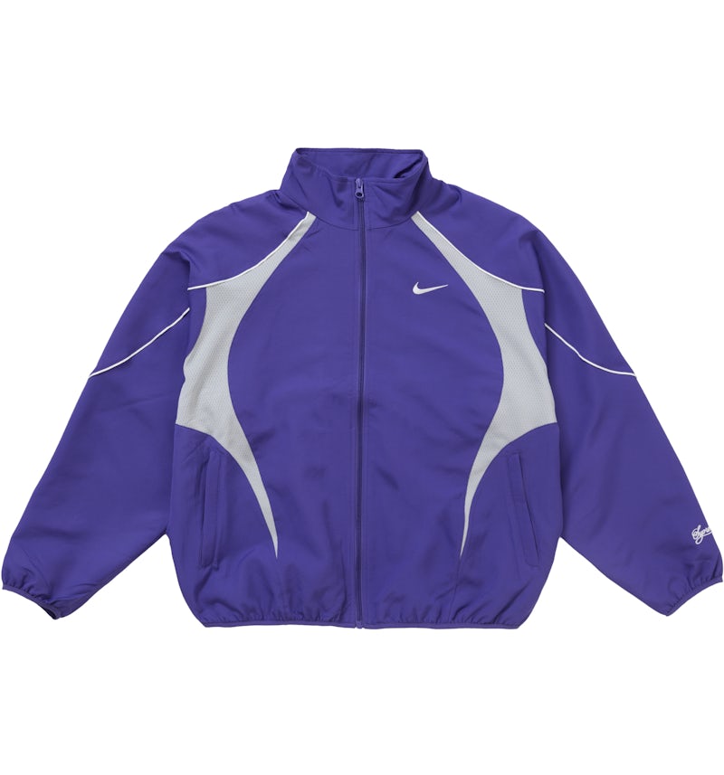Supreme Nike Veste de survêtement Violet Homme de la Collection