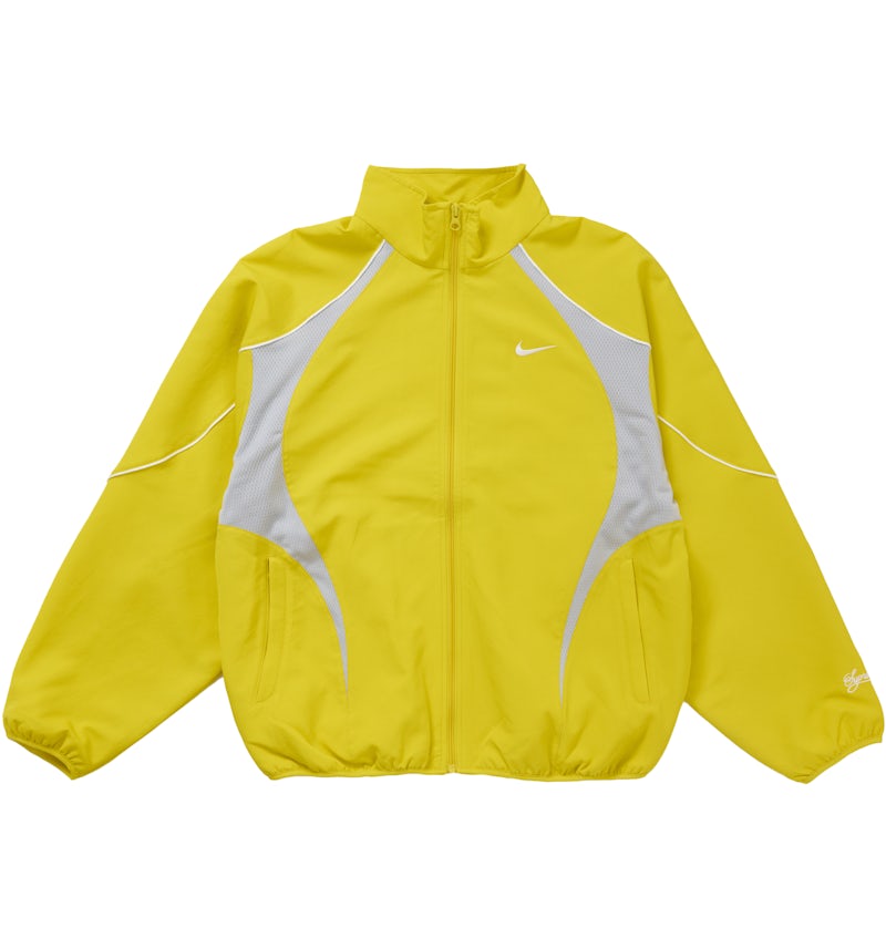 Supreme Veste de survêtement Nike Jaune Homme de la Collection
