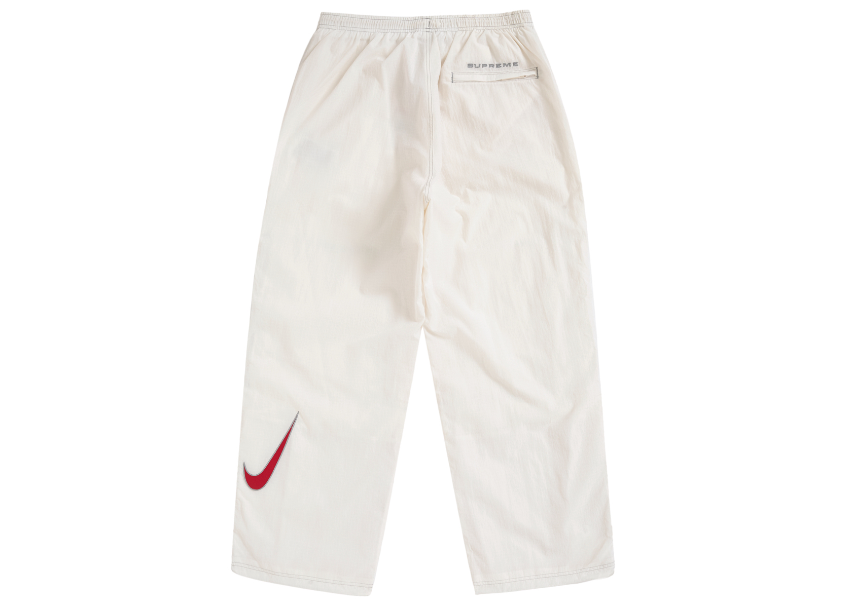 Supreme Nike Track Pant White