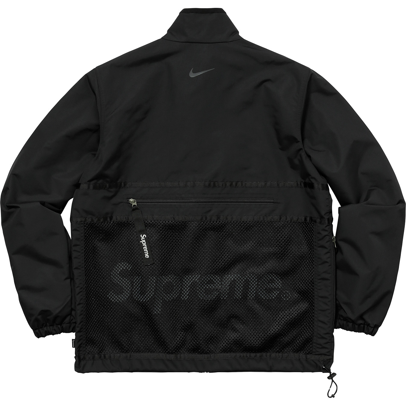 Supreme Nike Trail Running Jacket Black Men's - FW17 - US