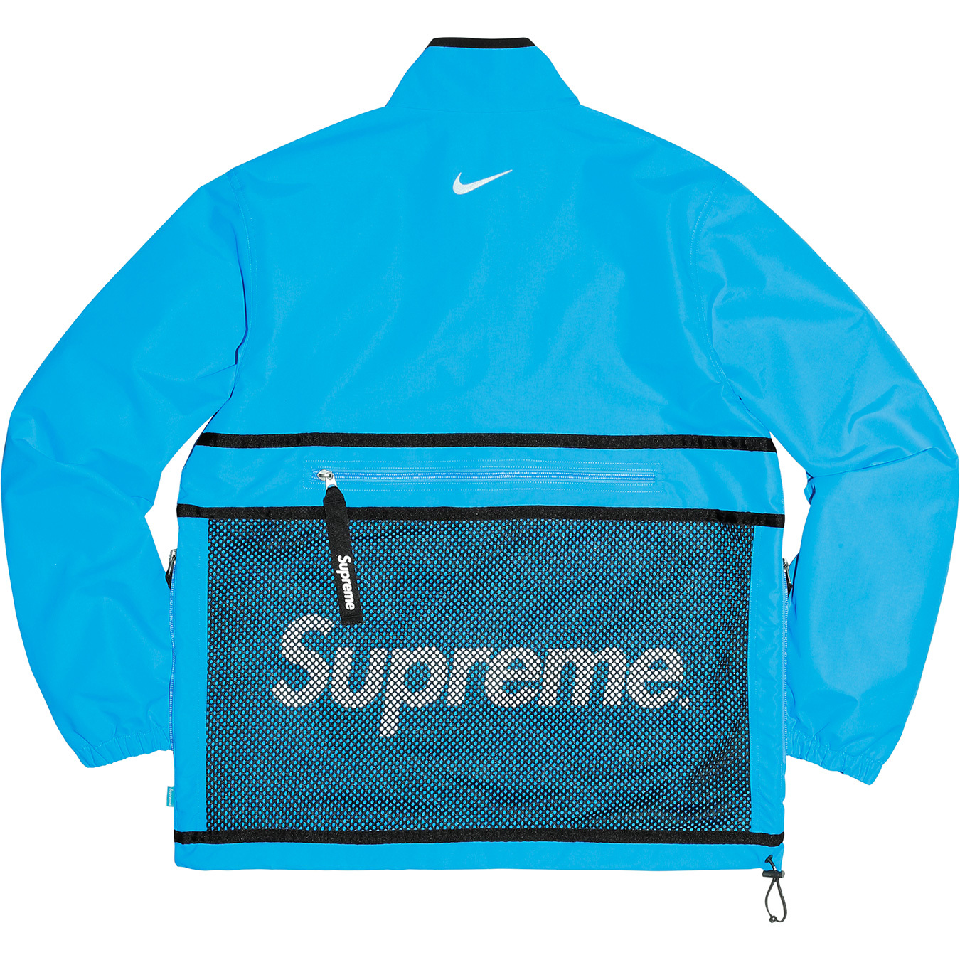 Supreme Nike Trail Running Jacket Blue Men's - FW17 - US