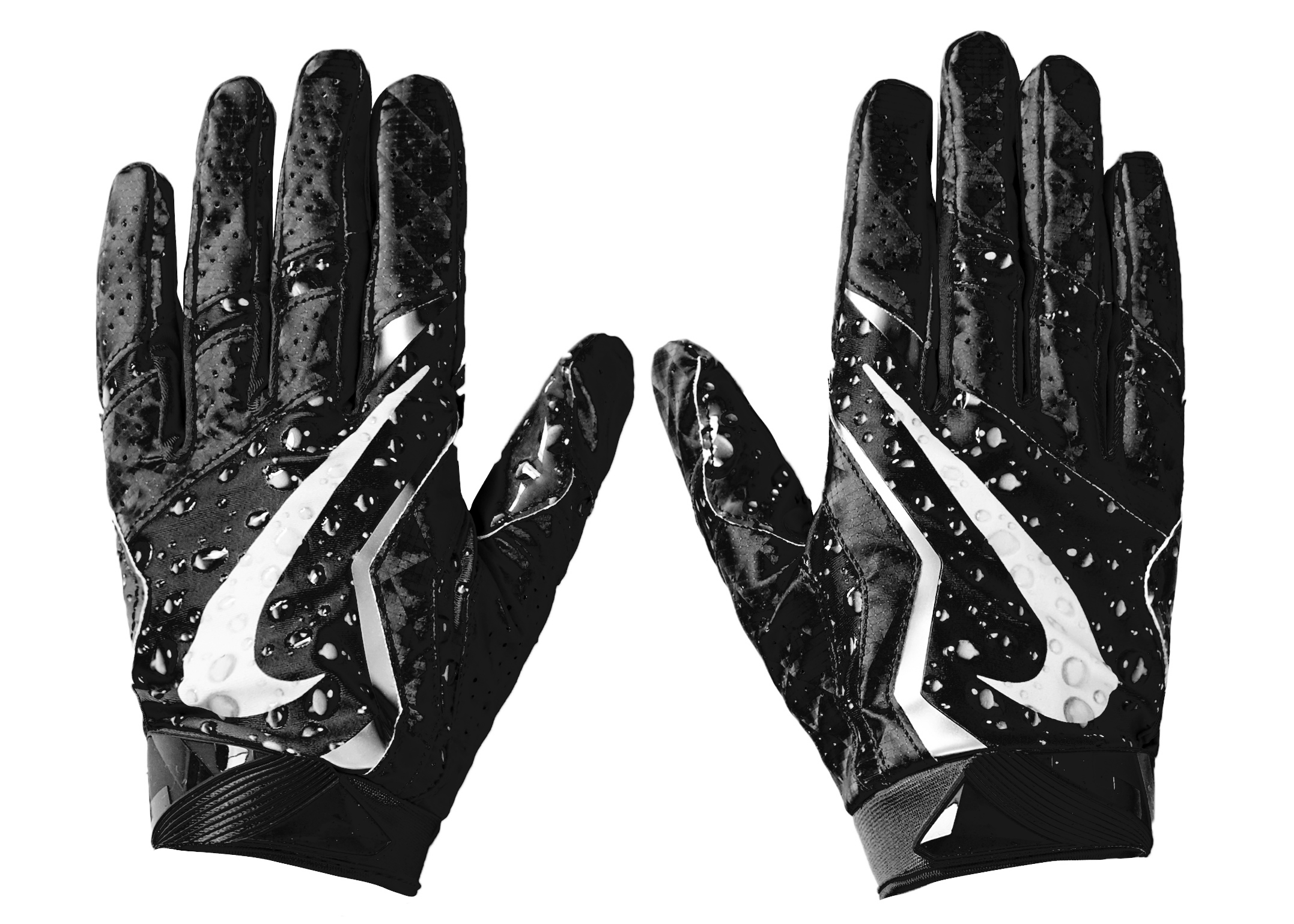 Supreme Nike Vapor Jet 4.0 Football Gloves Black - FW18 - US