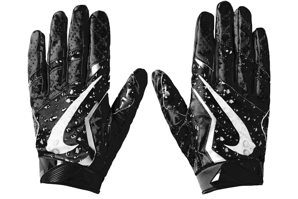 Supreme Nike Vapor Jet 4.0 Football Gloves Black