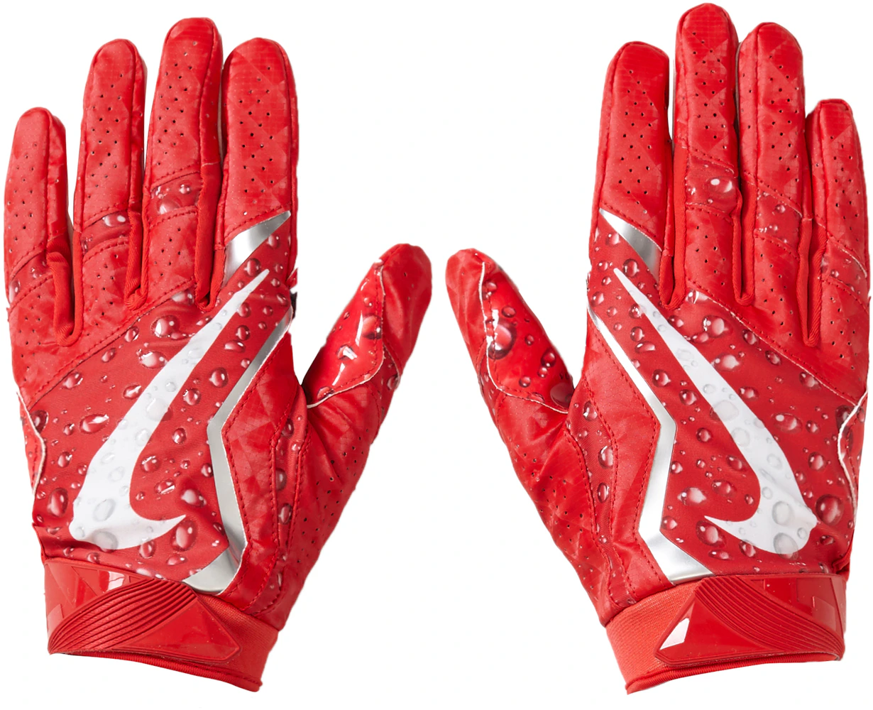 slikken verdieping betalen Supreme Nike Vapor Jet 4.0 Football Gloves Red - FW18 - US