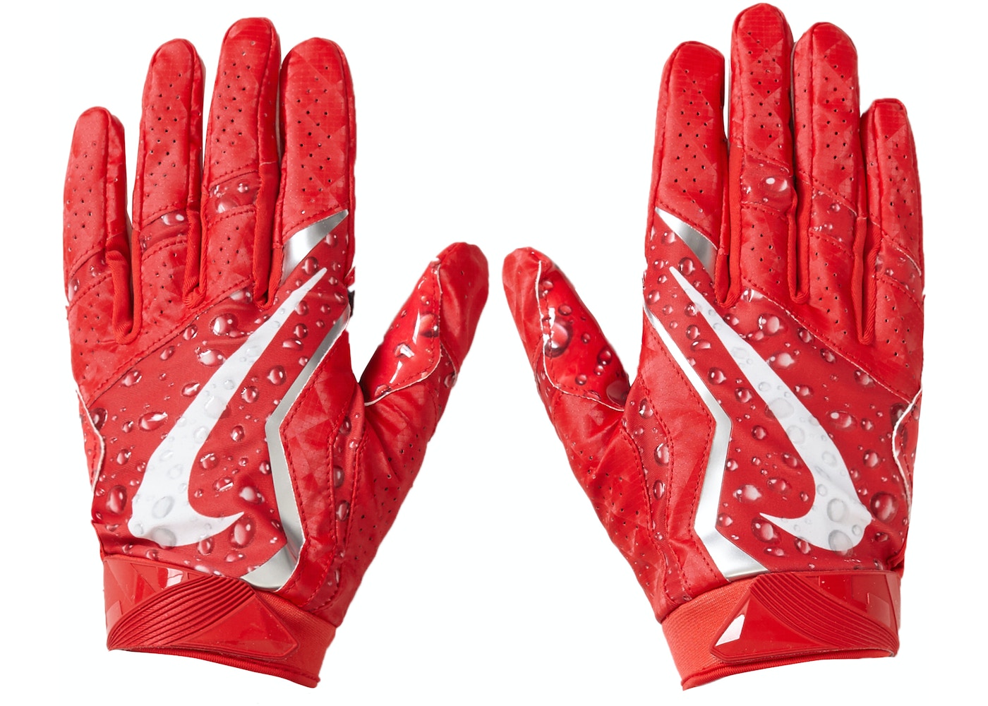 Supreme Nike Vapor Jet 4.0 Football Gloves Red - FW18