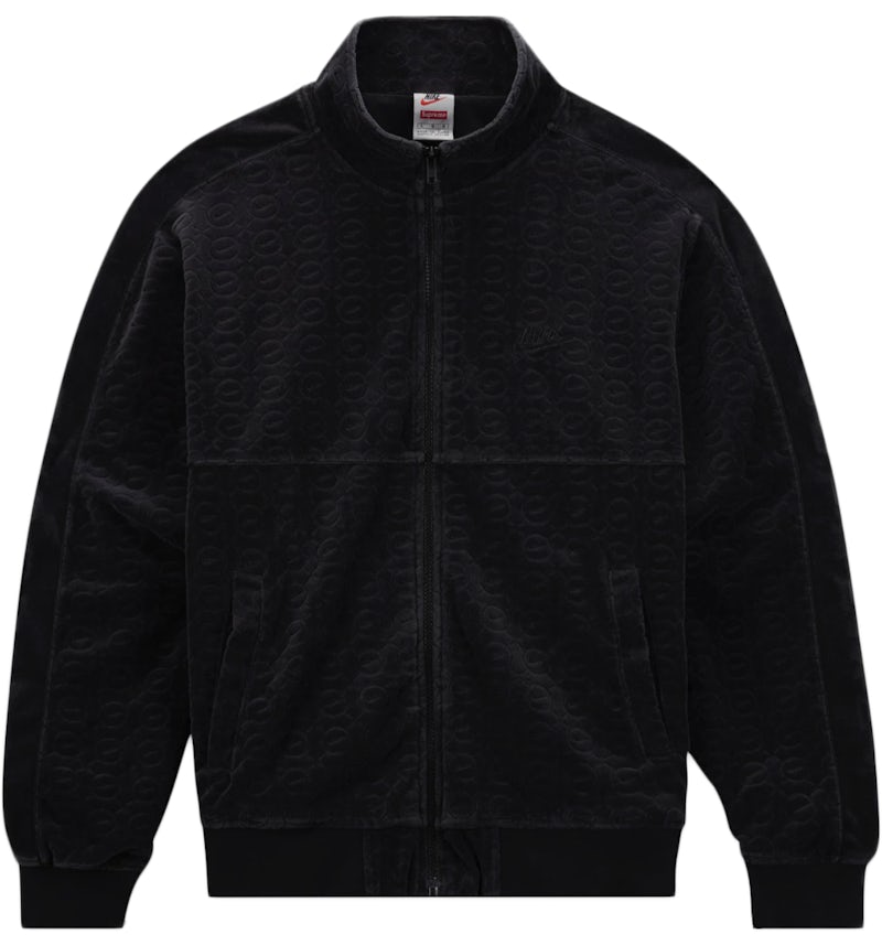 Supreme Nike Velour Track Jacket Black Men s SS21 US