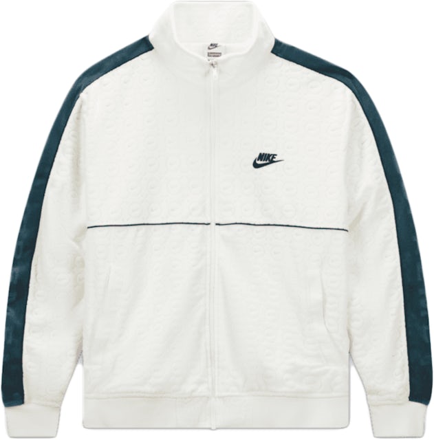 Supreme Nike Velour Track Jacket White Men's - SS21 - US