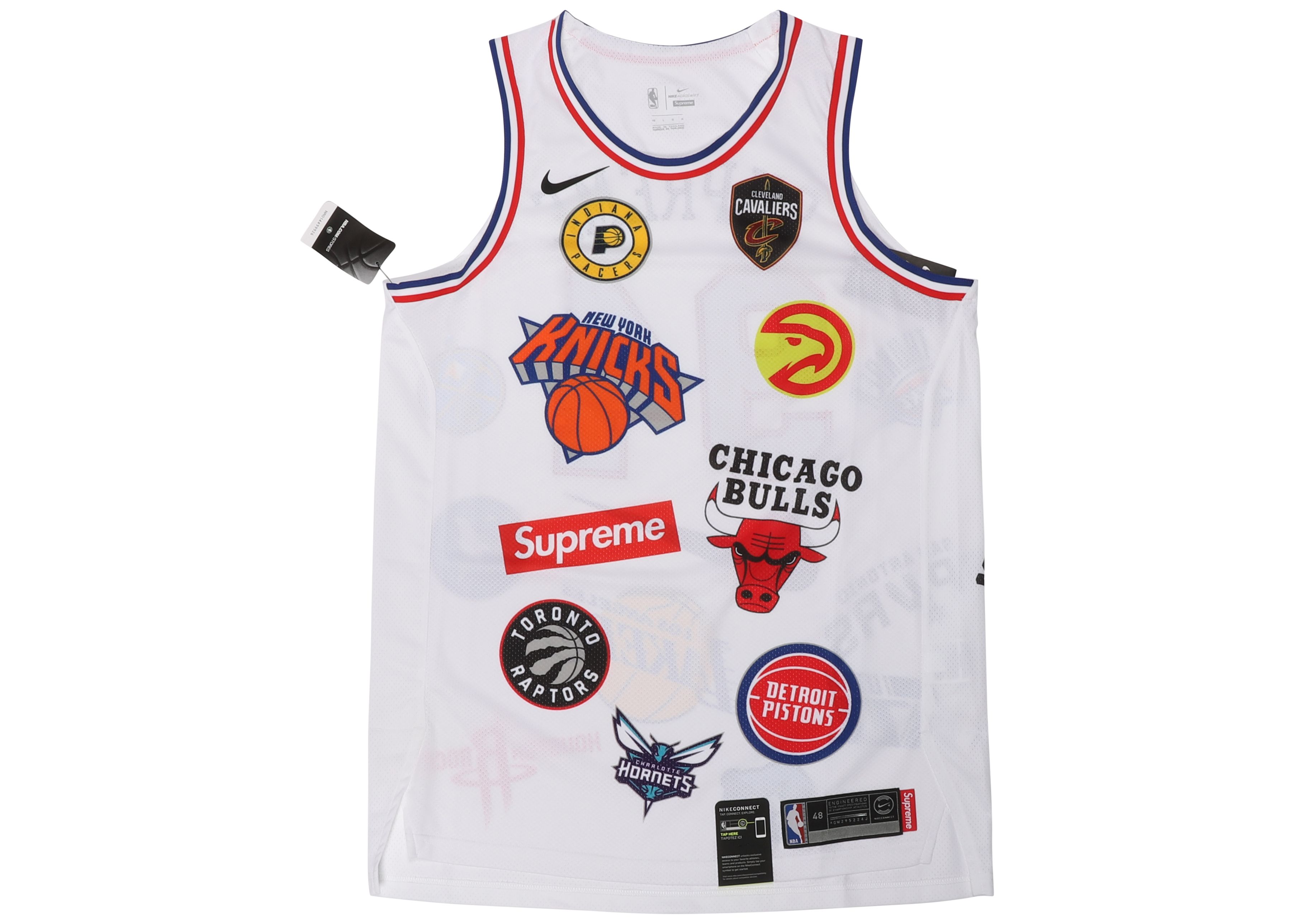 Supreme Nike/NBA Teams Authentic Jersey White - SS18 メンズ - JP