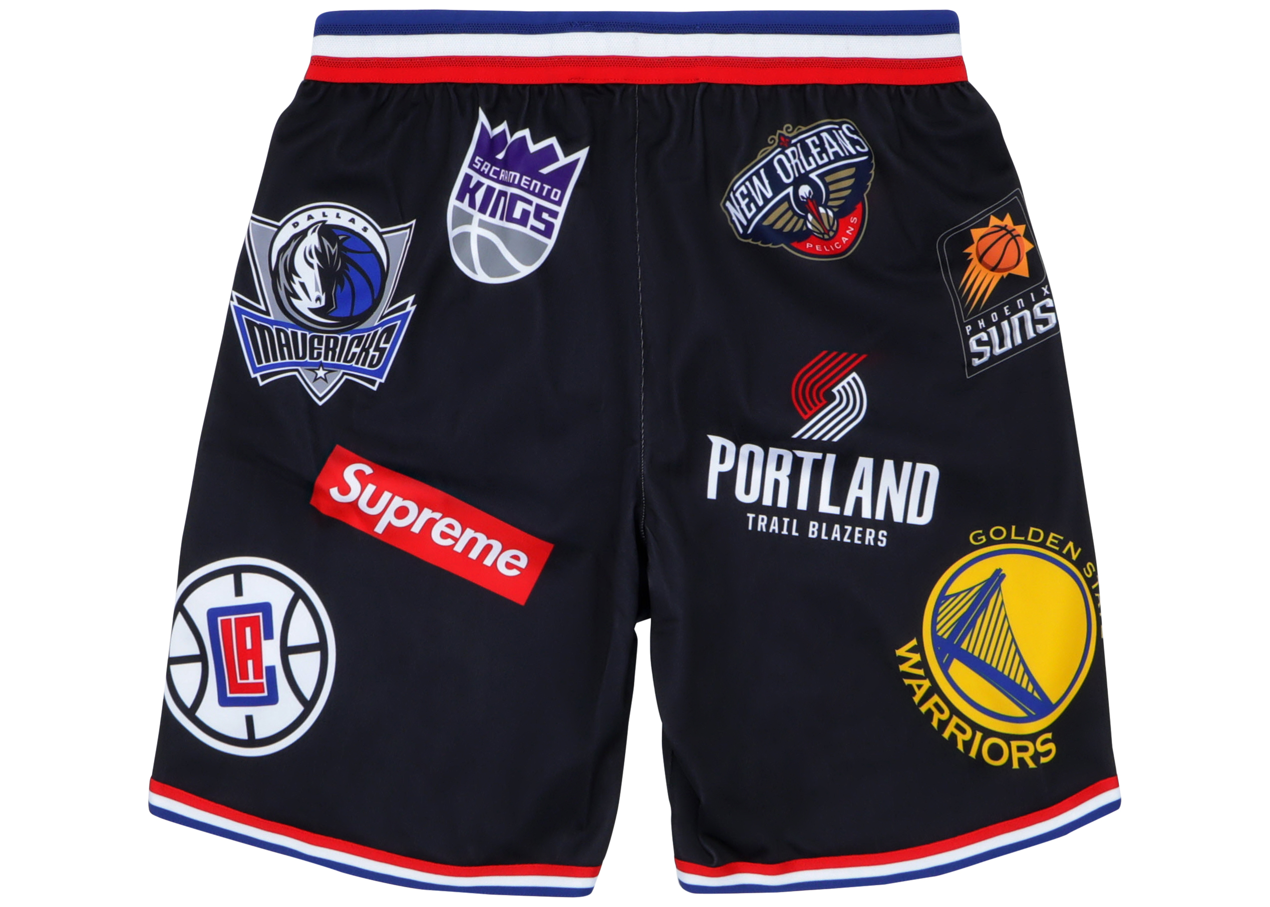 Supreme Nike/NBA Teams Authentic Short Black