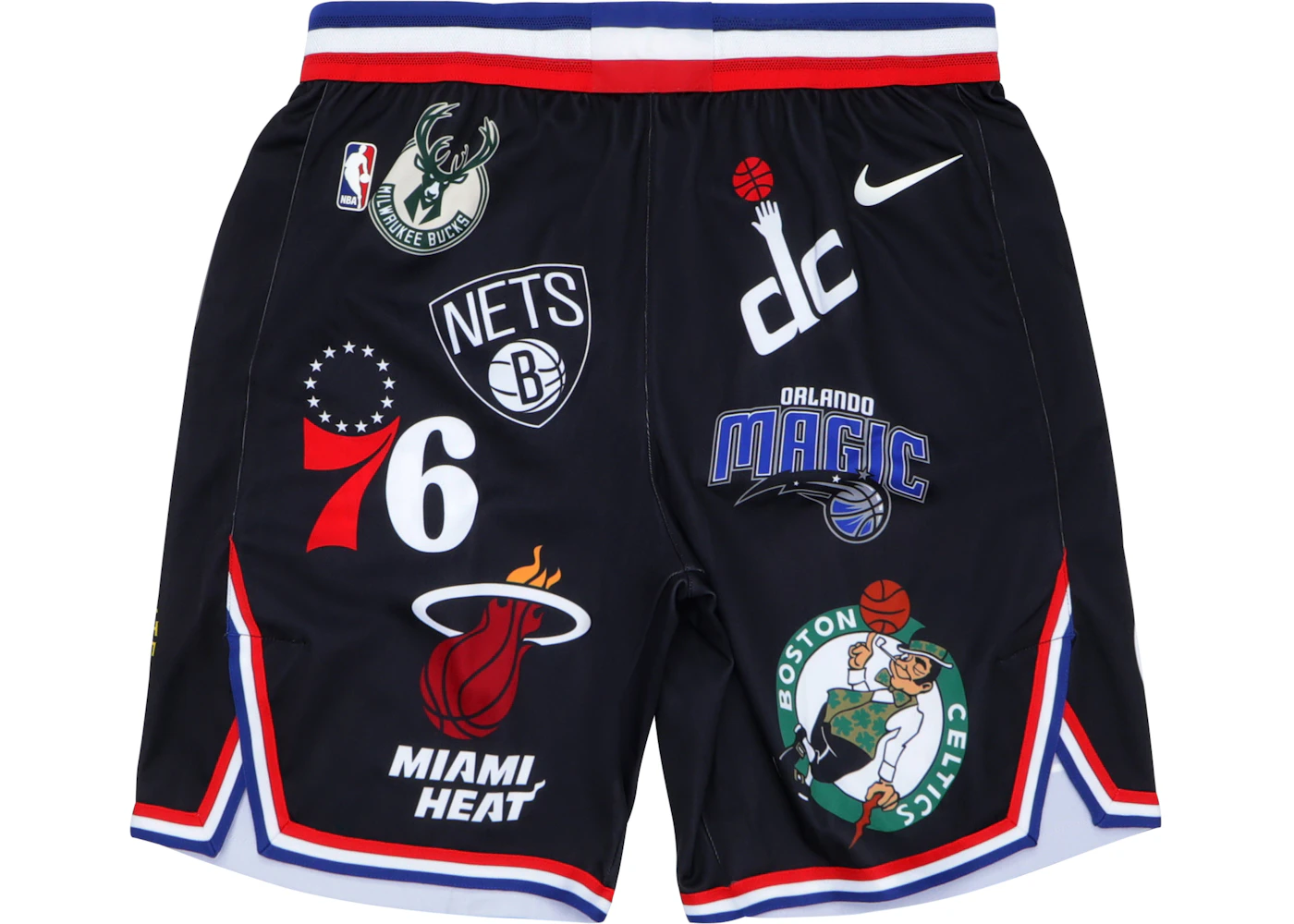 Supreme Nike/NBA Teams Authentic Short Black Men's SS18 US