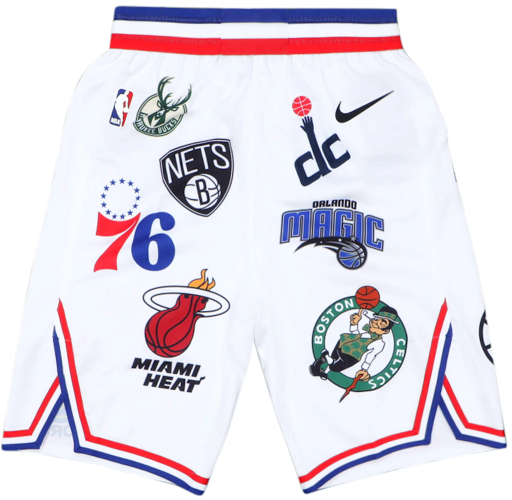 White Orlando Magic NBA Shorts for sale