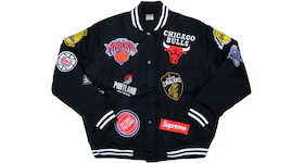 Supreme Nike/NBA Teams Warm-Up Jacket Black