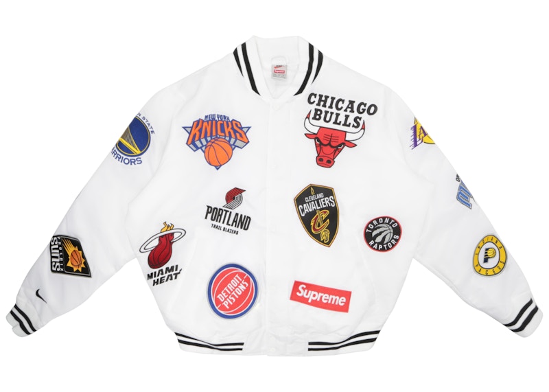 Supreme Nike/NBA Teams Warm-Up Jacket White メンズ - SS18 - JP