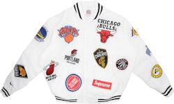 Louis Vuitton x NBA Leather Basketball Jacket Black from cloyad