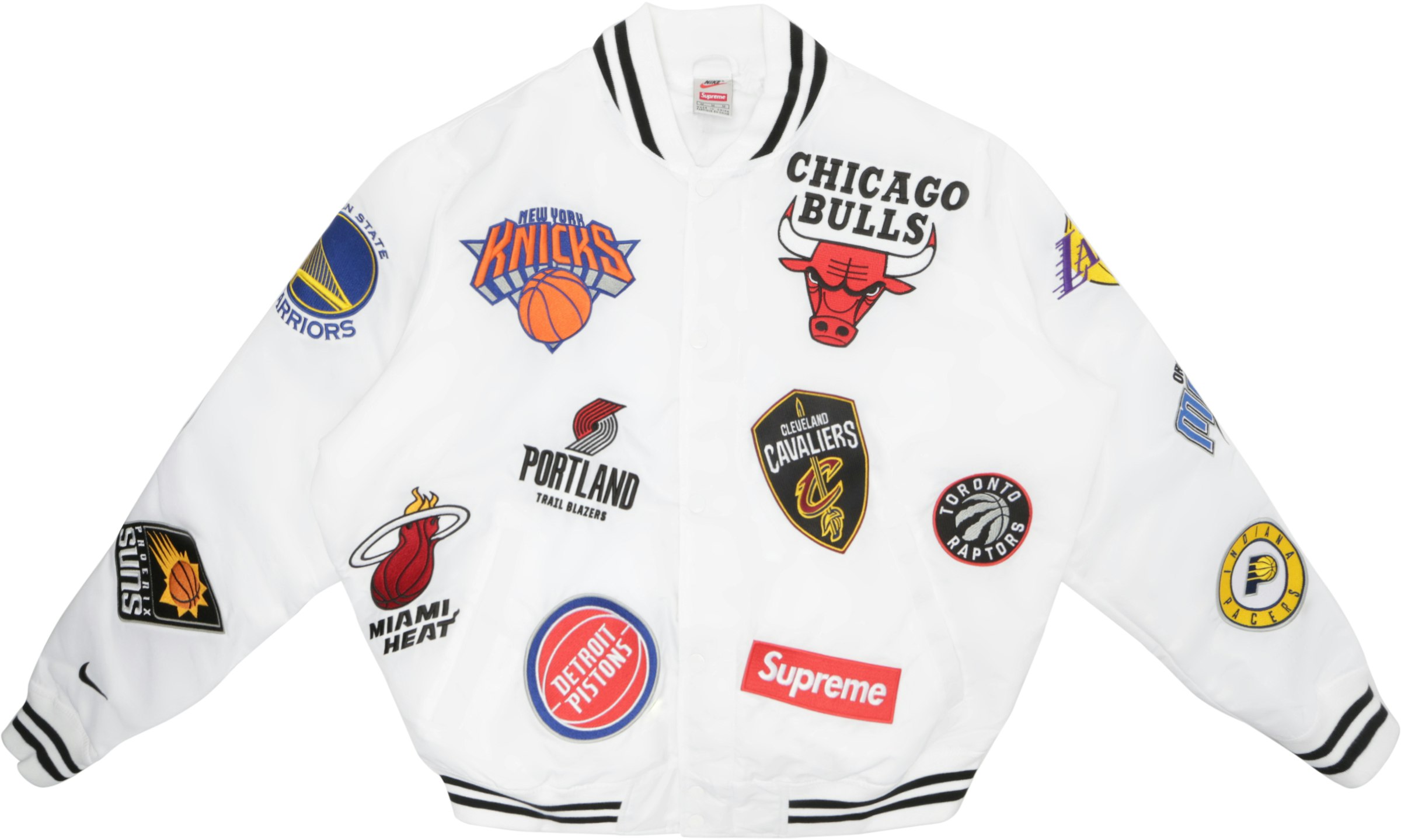 Nike/NBA Teams Warm-Up Jacket White SS18 Men's - US