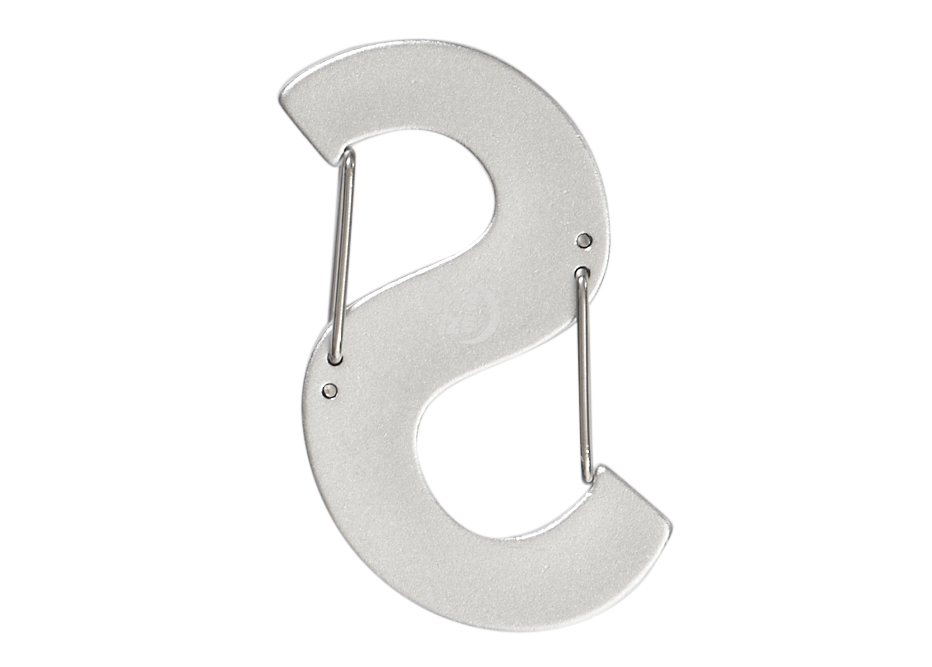 Supreme Nite Ize S Logo Keychain Silver - FW21 - US