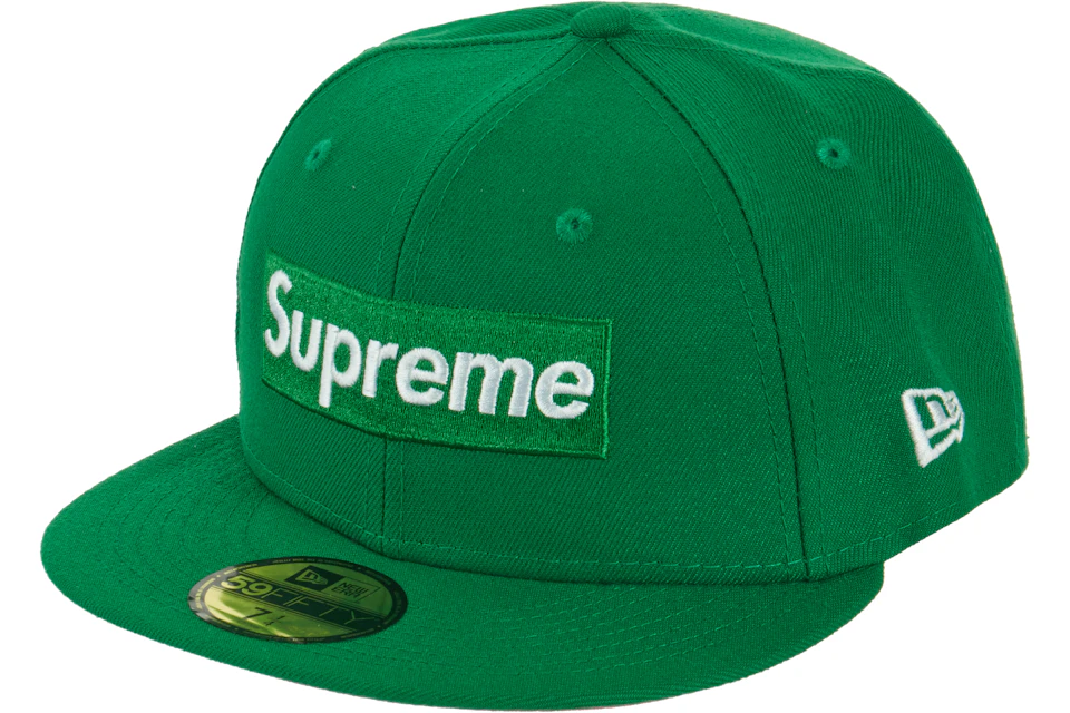 Supreme No Comp Box Logo New Era Green