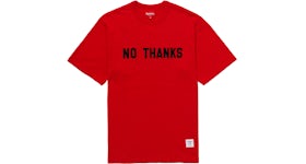 Supreme No Thanks S/S Top Red