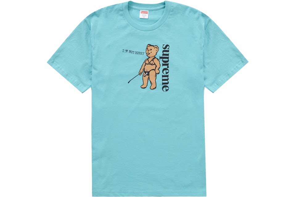 Not sorry supreme tee Clearance