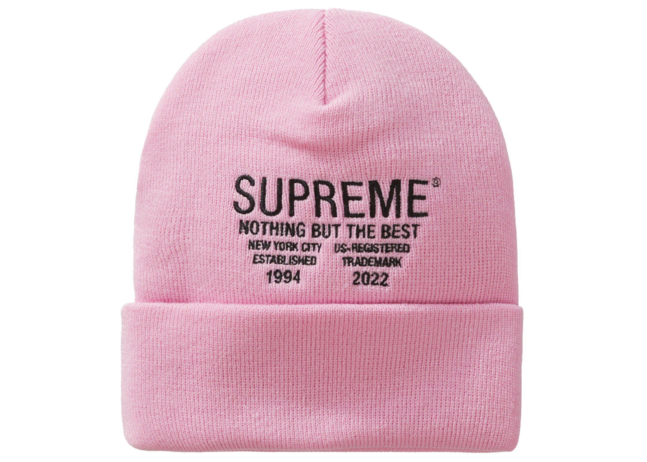 Supreme Nothing But Beanie Pink - FW22 - US