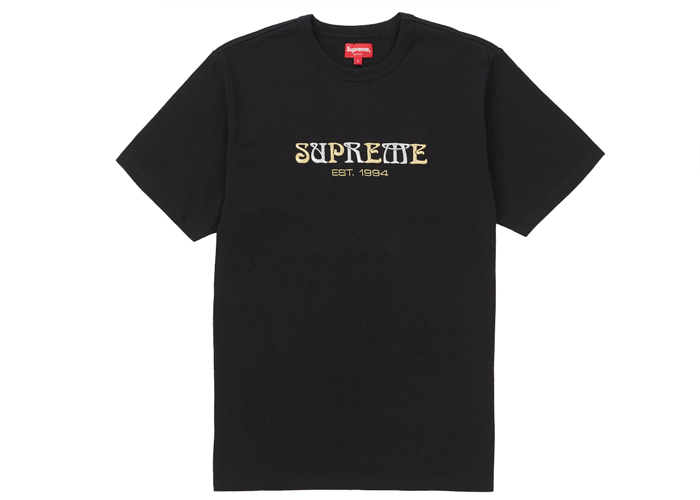 Supreme logo shirt price Clearance