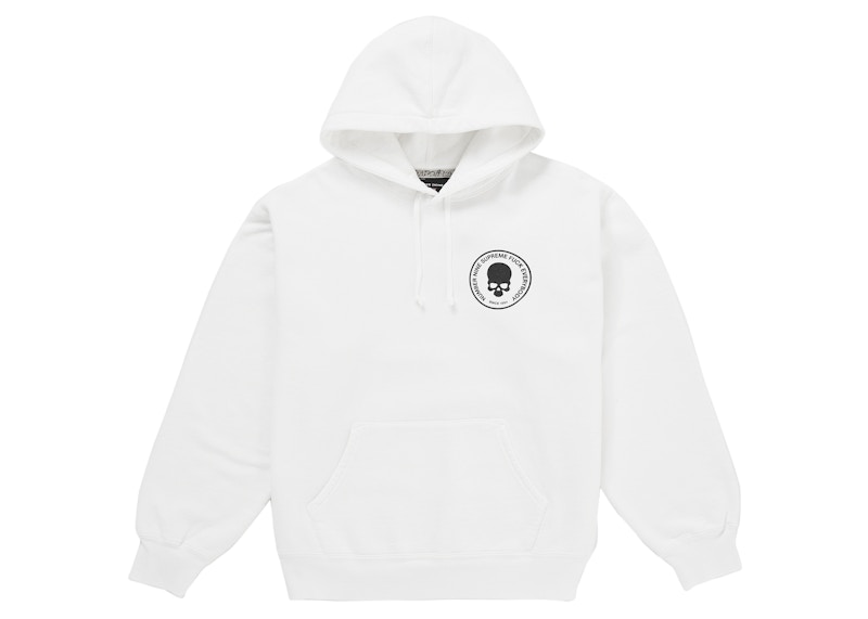 Supreme Number (N)ine Hooded Sweatshirt White Men's - FW25 - US