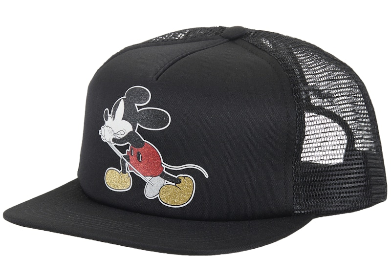 Supreme Number (N)ine Mickey Mesh Back 5-Panel Black - JP