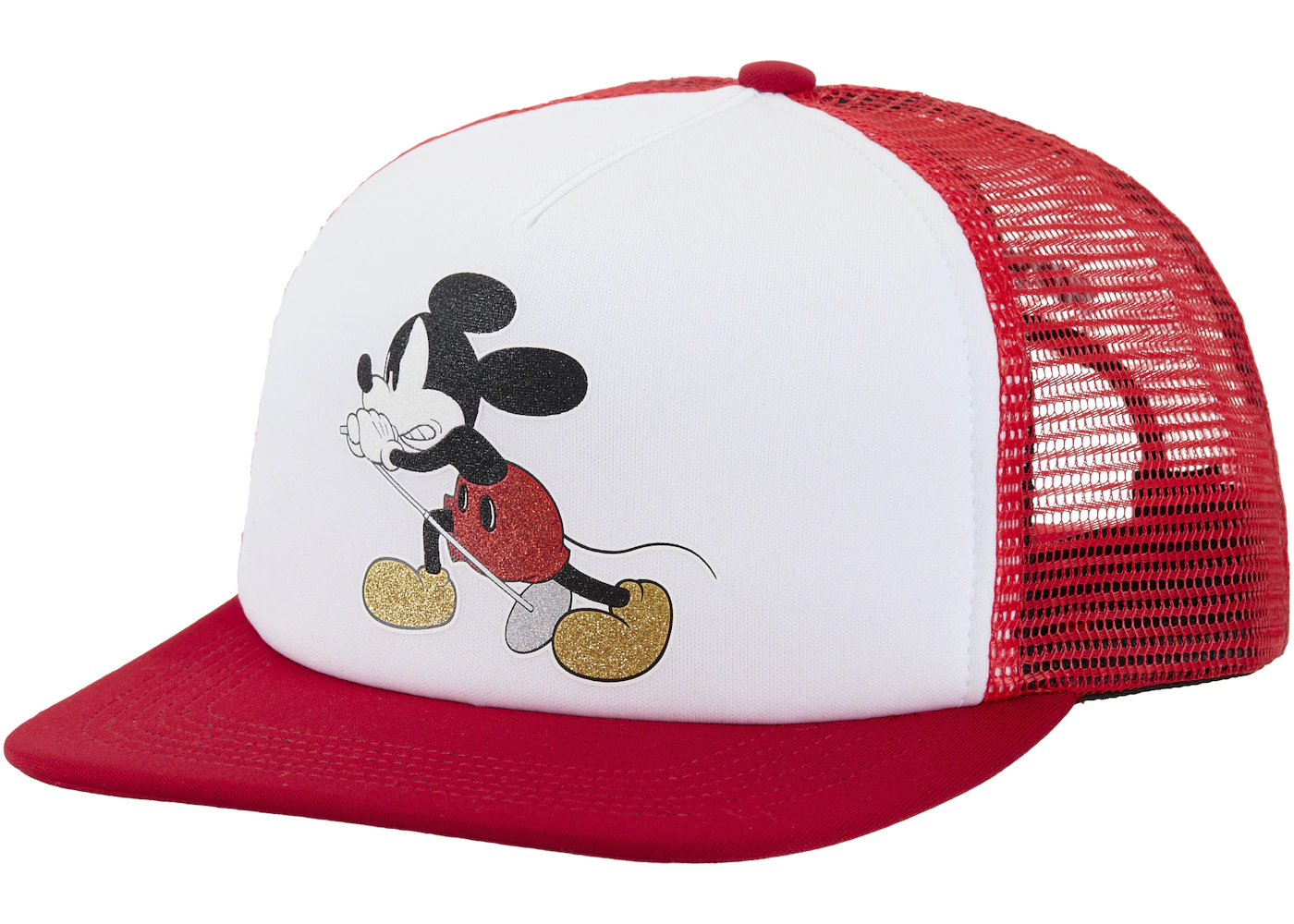 Supreme Number (N)ine Mickey Mesh Back 5-Panel Red US
