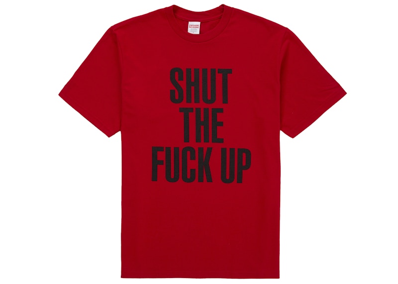 Supreme Number (N)ine Shut Up Tee Tシャツ　L Supreme Number (N)ine Shut Up Tee Red メンズ - FW25 - JP