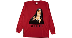 Supreme Nun LS Tee Red
