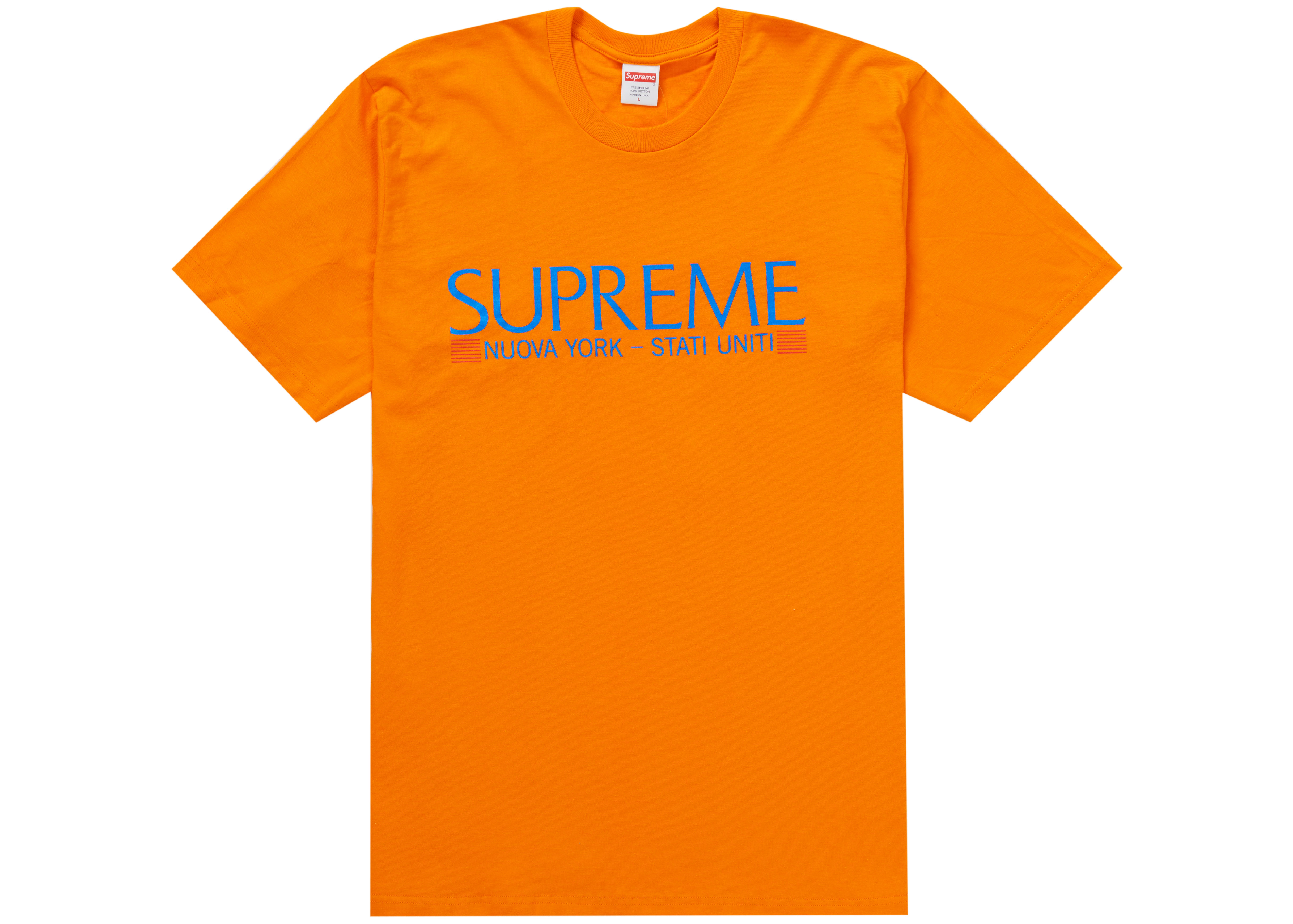 Supreme Group Tee Bright Orange