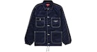 Supreme Cappotto Chore in Nylon Blu navy