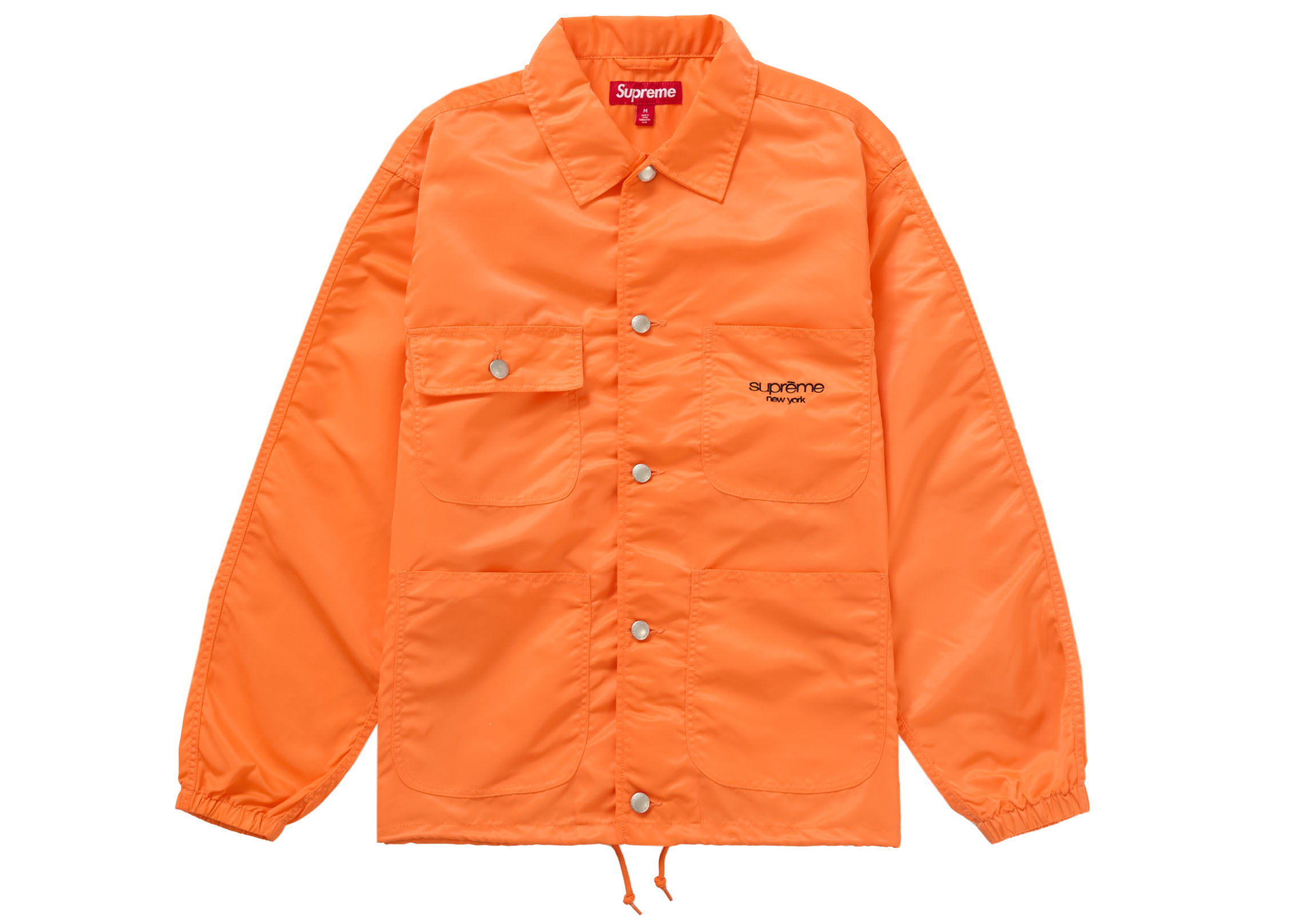 Supreme Nylon Chore Coat Orange